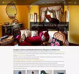 Michael Holgate Design website